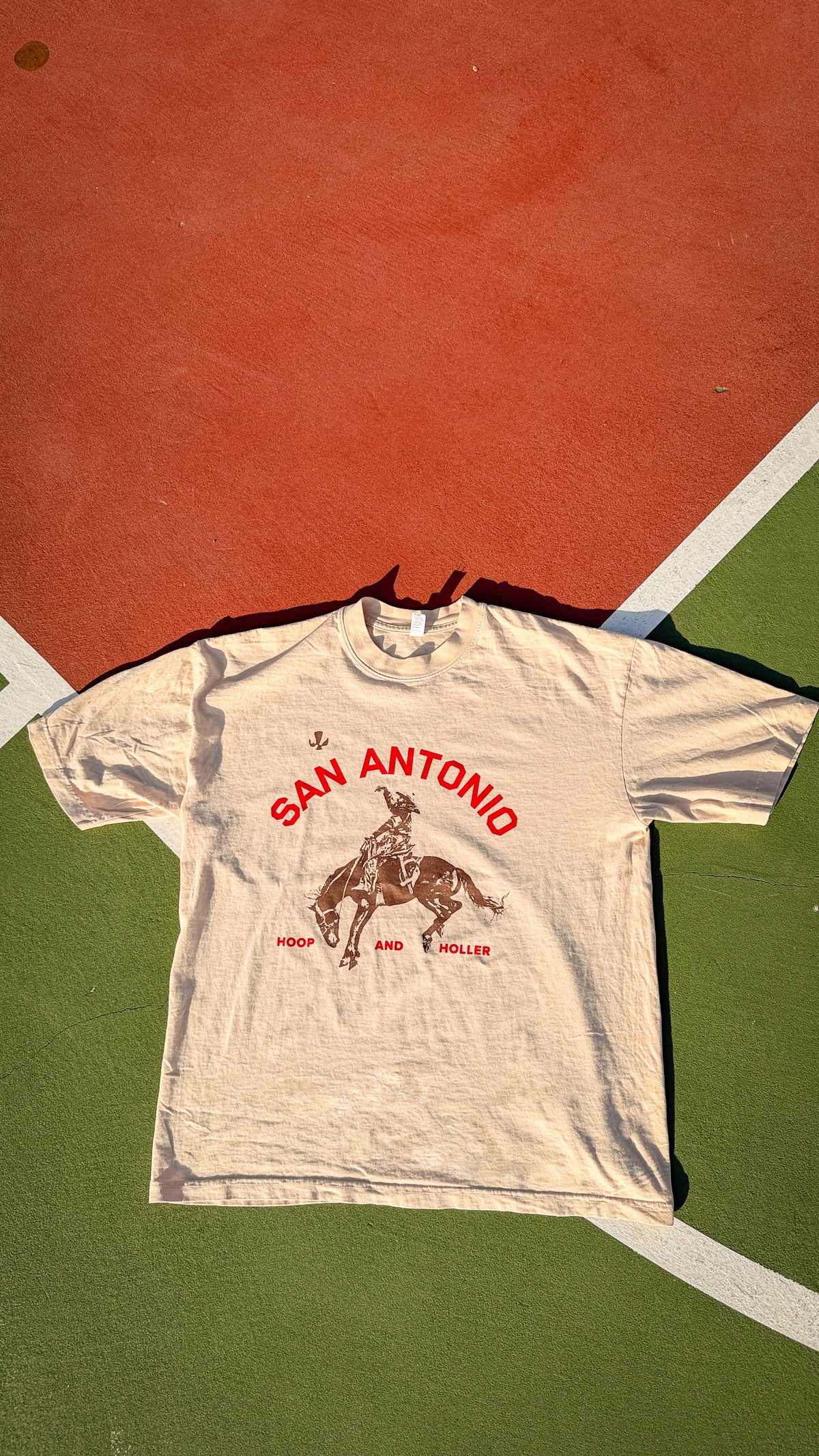 HOOP AND HOLLER Tee