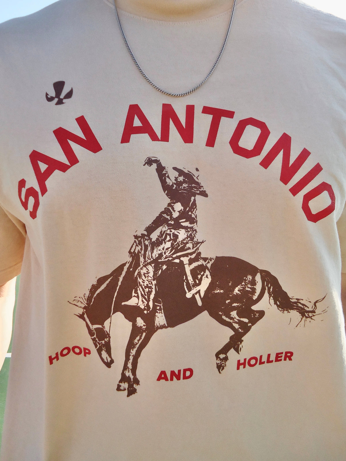 HOOP AND HOLLER Tee