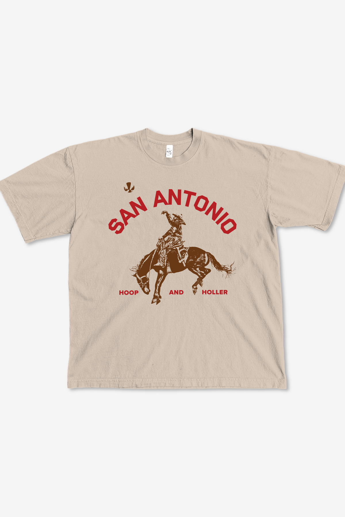 HOOP AND HOLLER Tee